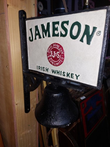 Jamesons cast iron bell - cast,
