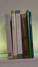 Lotto di 6 libri su e di Giacomo Leopardi, poesia e opere letterarie (v. foto) 