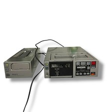 Sony Betamax SL-F1E + AC-F1E PAL – Videoregistratore Portatile Vintage 