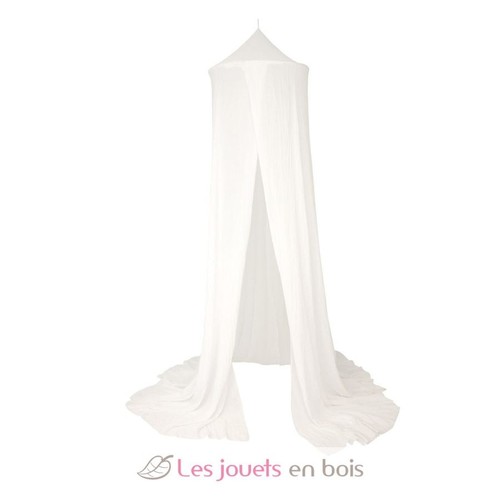 Tettoia letto bianca - ,