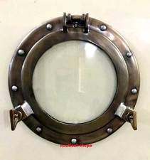 Oblò ottone antico canale - 20",