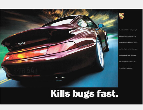 Poster porsche kills - poster,