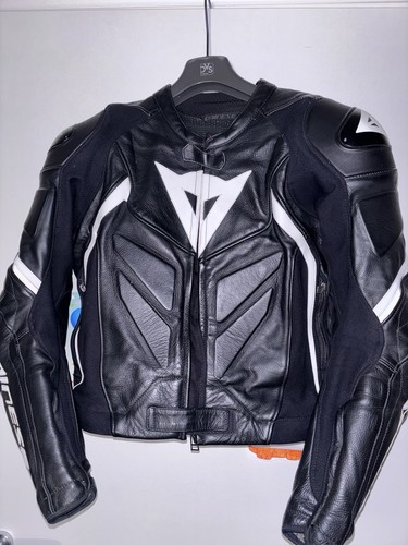 Giacca pelle moto dainese - pelle,