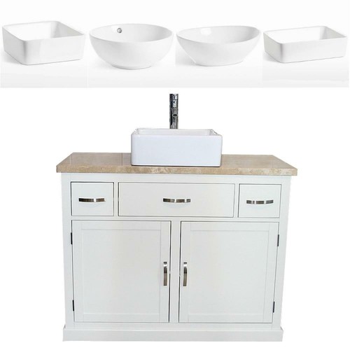 Mobile bagno lavabo bianco - mobile, |