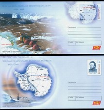 2009 Stretto Belgica/Gerlache,LAW RACOVITA Station,Trattato Antartico,Romania,copertina