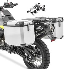 Set Valigie laterali alluminio per BMW R 1250 GS / Adventure QP48 argento