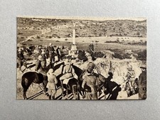 m) Cartolina militare formato piccolo AOI Colonie Adua monumento ai caduti 