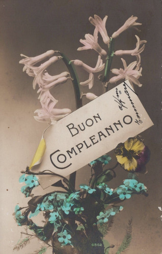 Cartolina augurale buon - augurale,