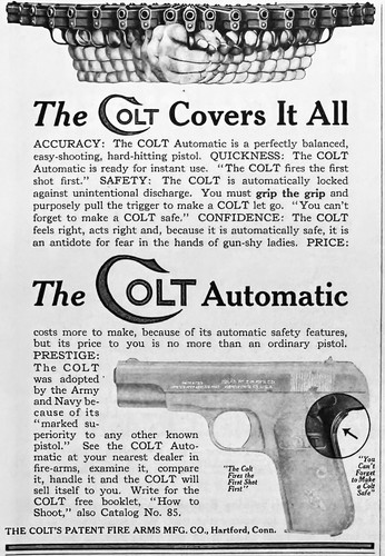 Pistola automatica colt 1915 - pistola,