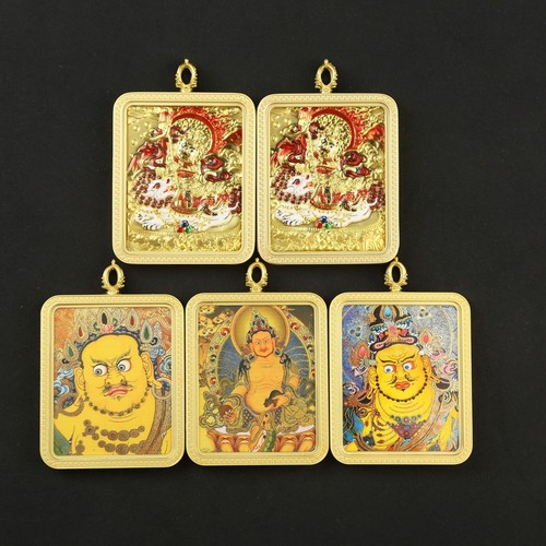 Ciondolo thangka acciaio - ciondolo,