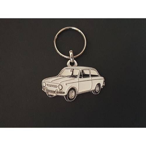 Portachiavi profilo fiat 850 - portachiavi, e