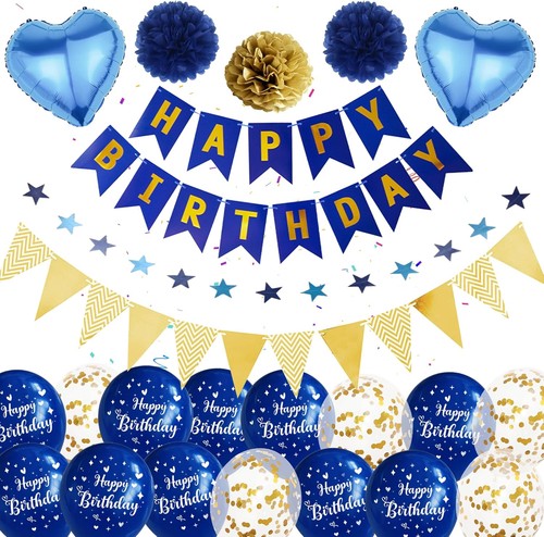 Set decorazioni compleanno - set,
