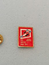 Distintivo PIN badge World Cup sci ski 1994 ALTA BADIA Slalom Gigante Alpi Bob