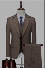 Abito Sartoriale Uomo 3 Pezzi Slim Fit