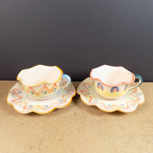 Tazze piattini in ceramica - in,