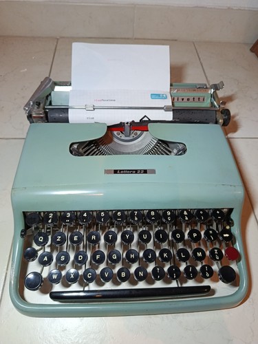 Macchina scrivere olivetti - macchina,