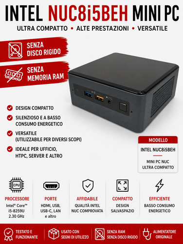 Intel nuc8i5beh2 mini - intel,
