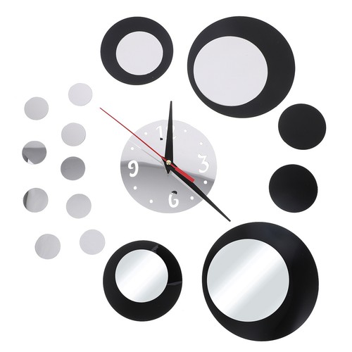 Orologio parete specchio - ,