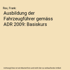 Ausbildung der Fahrzeugführer