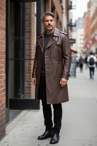 Gucci giacca trench pelle - gucci,