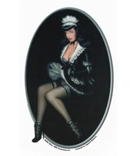 Adesivo pinup esotico sexy
