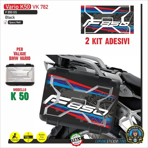 Adesivi valigie laterali bmw - adesivi,