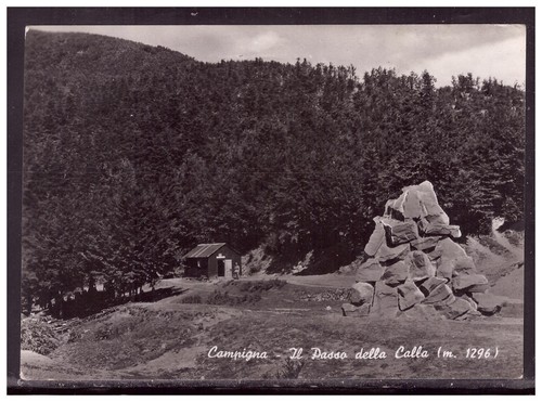 Cartolina campigna passo - cartolina, il