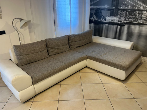 Divano letto angolare usato - divano,