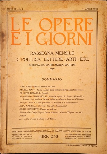 Opere giorni - e,
