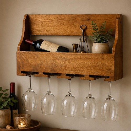 Scaffale bar vintage parete - vintage, da