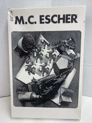 Escher reptiles jigsaw - escher,