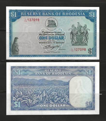 Rhodesia dollaro 1979 - rhodesia, $1