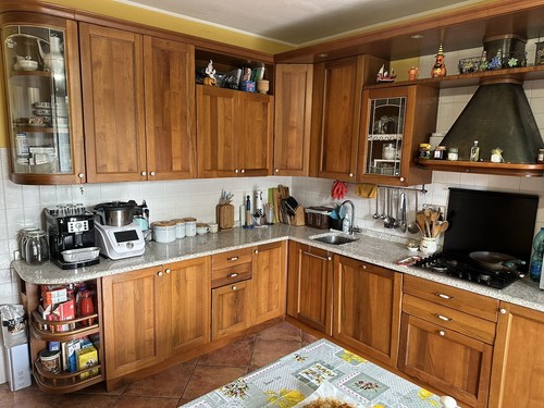 Cucina usata angolare noce - usata, in