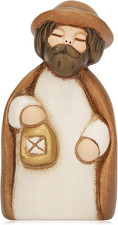 ® - San Giuseppe - Versione Bianca - Statuine Presepe Classico - Ceramica - I Cl