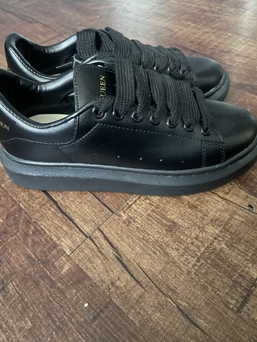 Black womens men mcqueen - black,