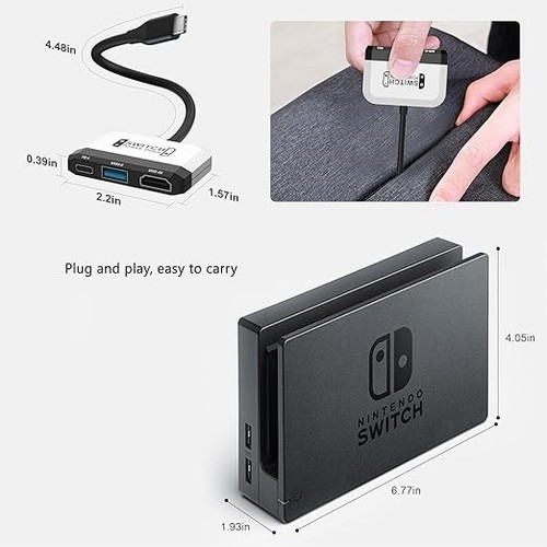 Switch dock per nintendo - dock,
