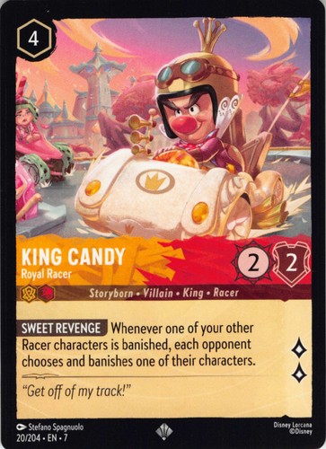 King candy royal racer - king,