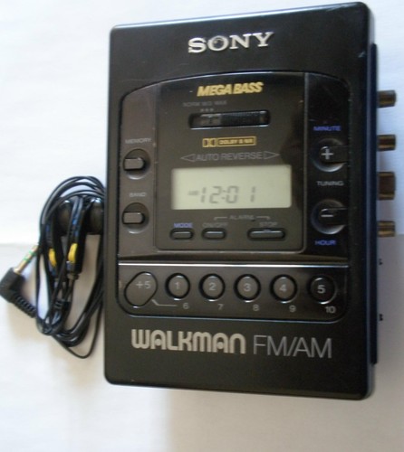 Walkman sony megabass 1990 - walkman,