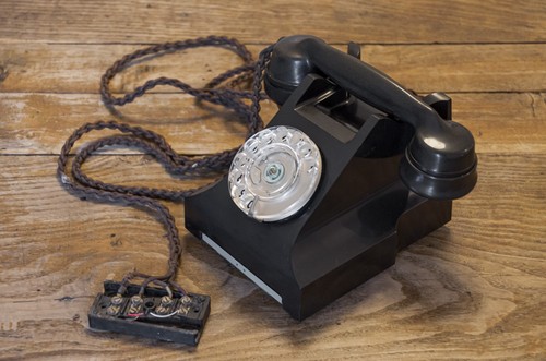 Telefono antico vintage gpo - vintage,