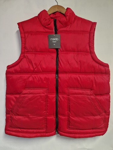 Gilet smanicato rosso - gilet,