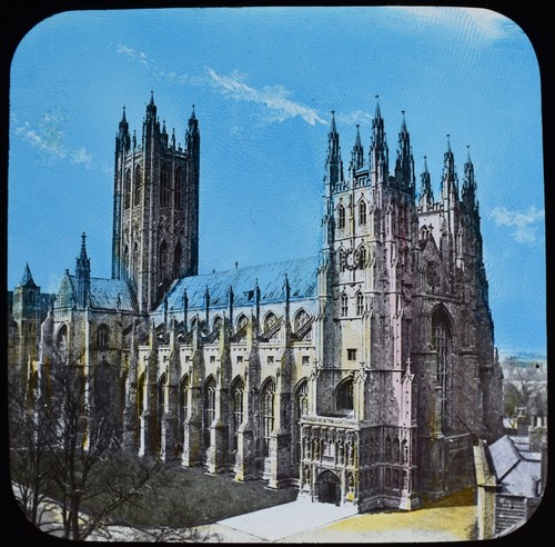 Antique hand coloured - hand, magic