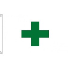 BANDIERA CROCE VERDE