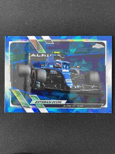 Esteban ocon 2021 topps chrome - esteban,
