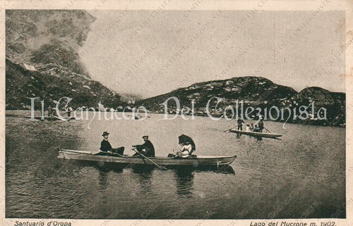 1927 santuario oropa lago - 1927,
