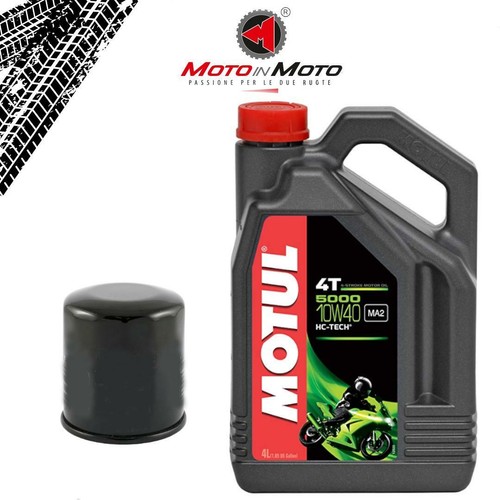 Kit tagliando olio motul 5000 - olio,