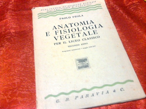 Anatomia fisiologia vegetale - e,