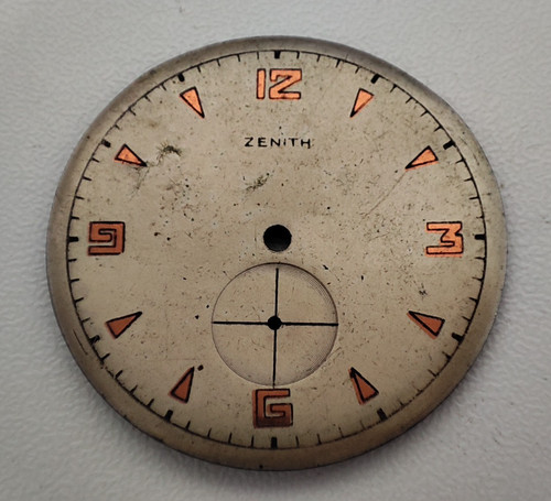 Quadrante orologio zenith - zenith, 32,5