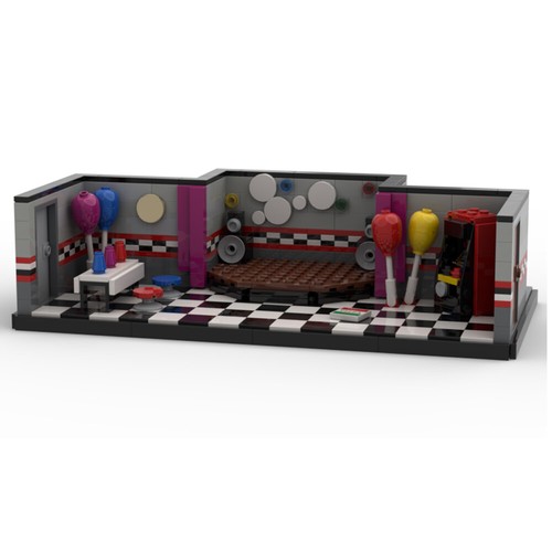 Modello diorama main stage - main, da