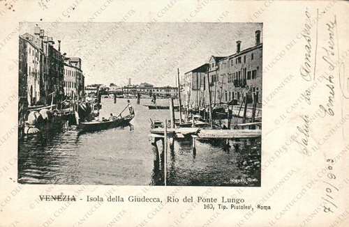 1903 venezia isola della - venezia,