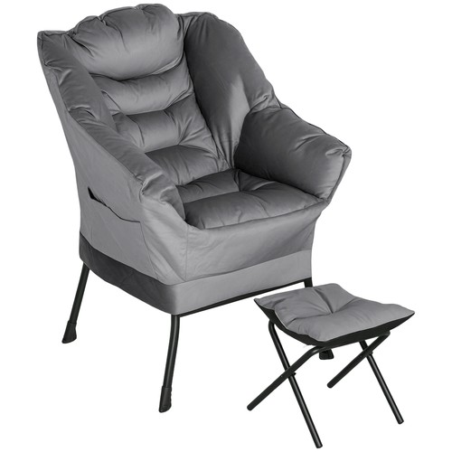 Homcom poltrona con - homcom,